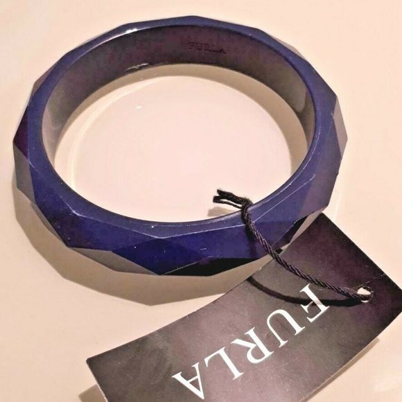 FURLA Women's Bracelet Losange Midnight Blue Italy - Picture 2 of 2